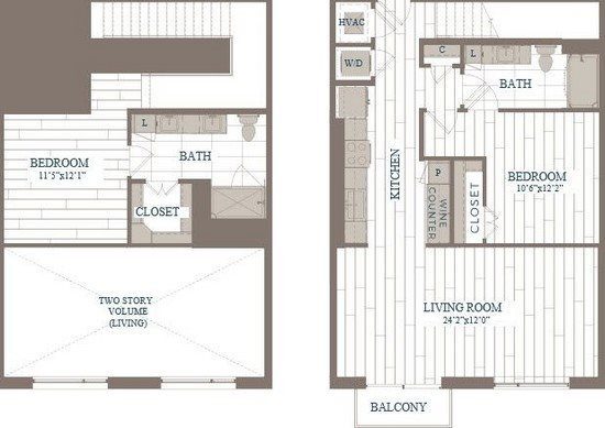 Floorplan - The Hudson