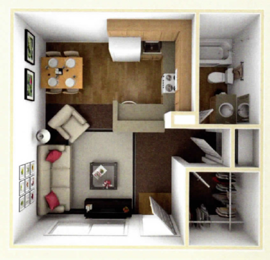 Floorplan - 215 Bayview Apartments