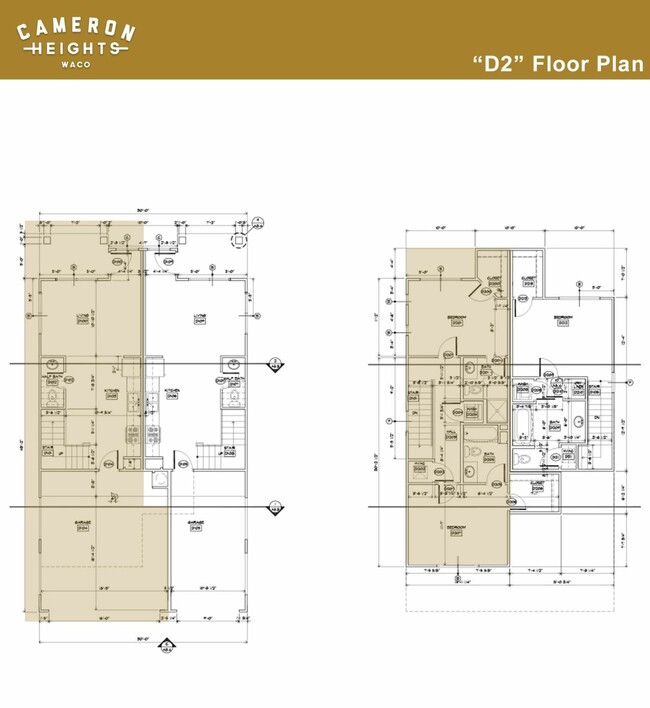 D2 Floor Plan - Cameron Heights