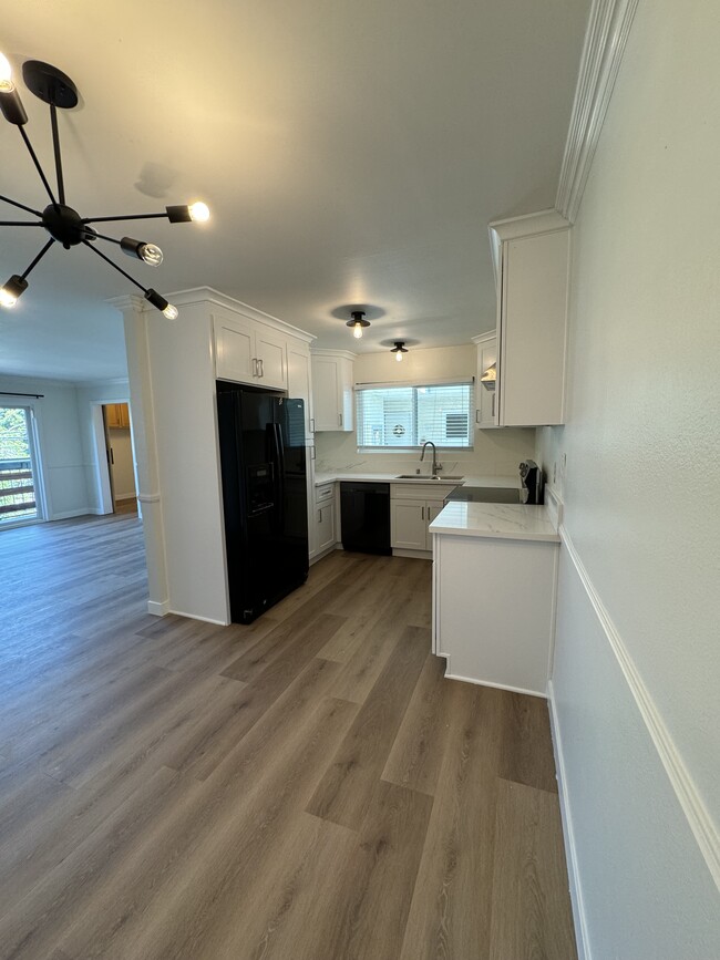 Kitchen view from dining room - 2844 E 3rd St