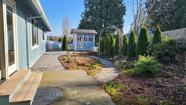 Shed with electricity for workshop or child's play space - 8120 Kitamat Way