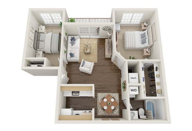 Floorplan - Village Square of Searcy