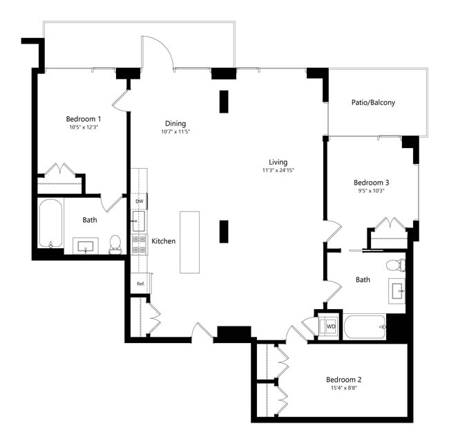Floorplan - West Half