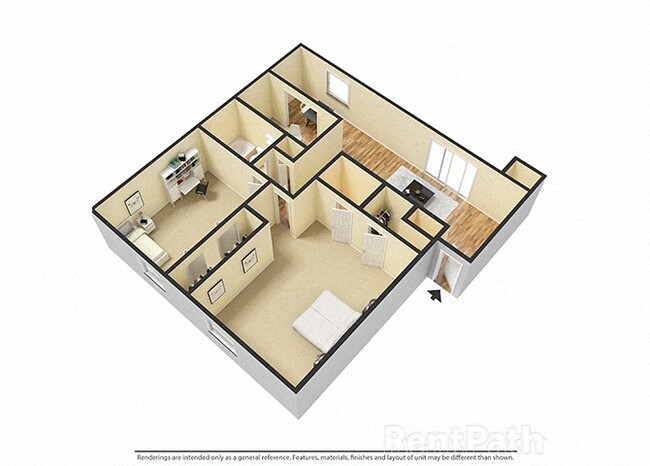 Floorplan - Pickwick Farms Apartments