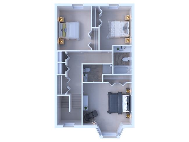 Stonecliffe 3BD 2.5Bath 2700sqft 2nd floor - Stonecliffe