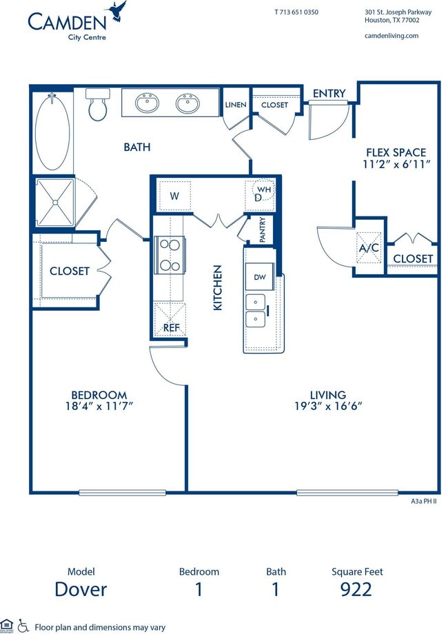 Floorplan - Camden City Centre