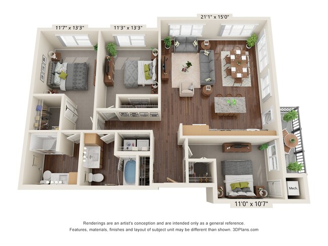 Floorplan - Orville Commons