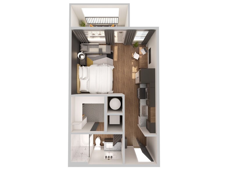 The Fitzroy Promenade 701 Rahling Rd Little Rock AR 72223 Apartment