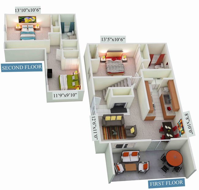 Floorplan - Galleria Townhomes