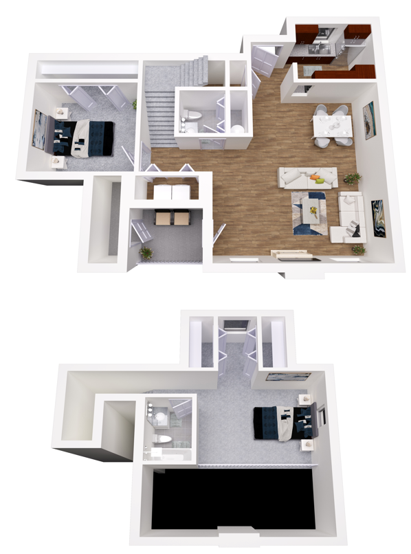 Floorplan - Fenwick Place Apartments