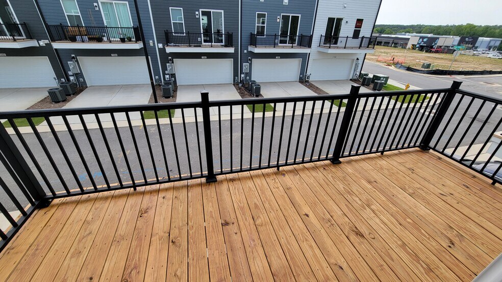 Deck from living room - 506 Village Branch Ln