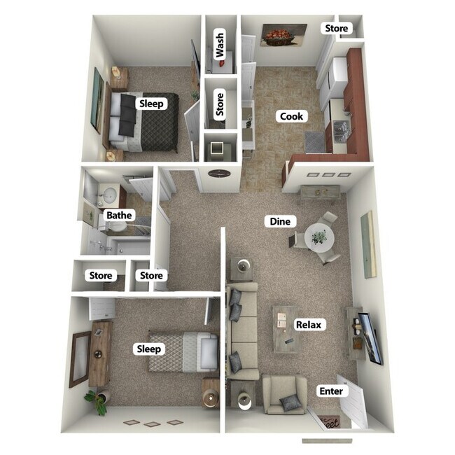Floorplan - Cumberland Commons