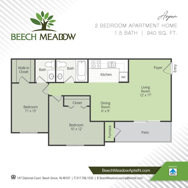 Beech Meadow Apartments Beech Grove In Apartment Finder
