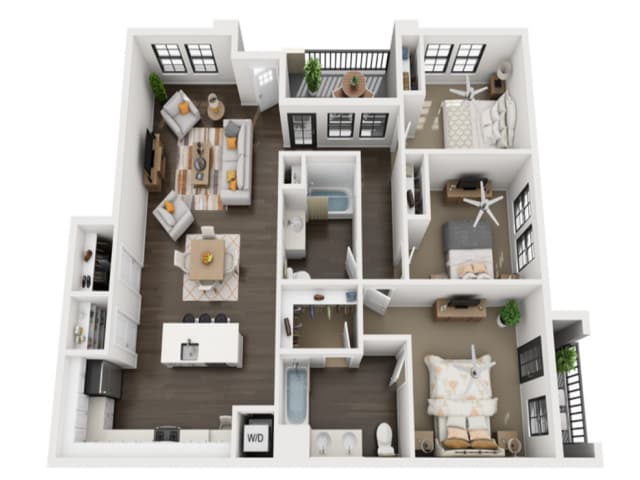 3 Bedroom 2 Bathroom - Tempranillo