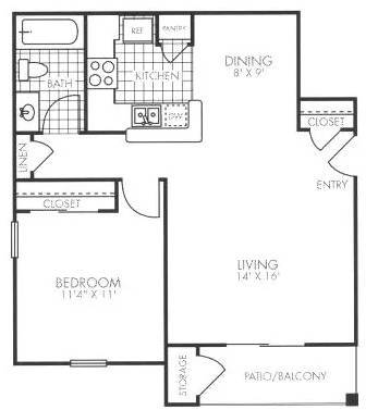 Floorplan - Flats at Five Mile Creek