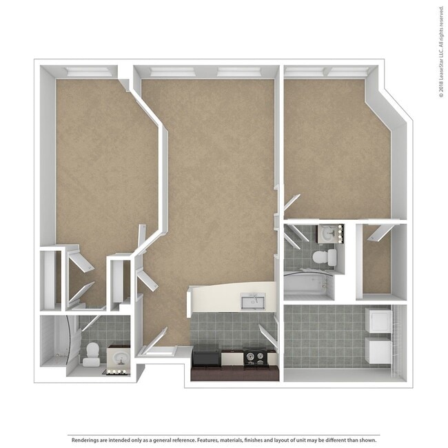 Floorplan - The Apartments at Boott Mills