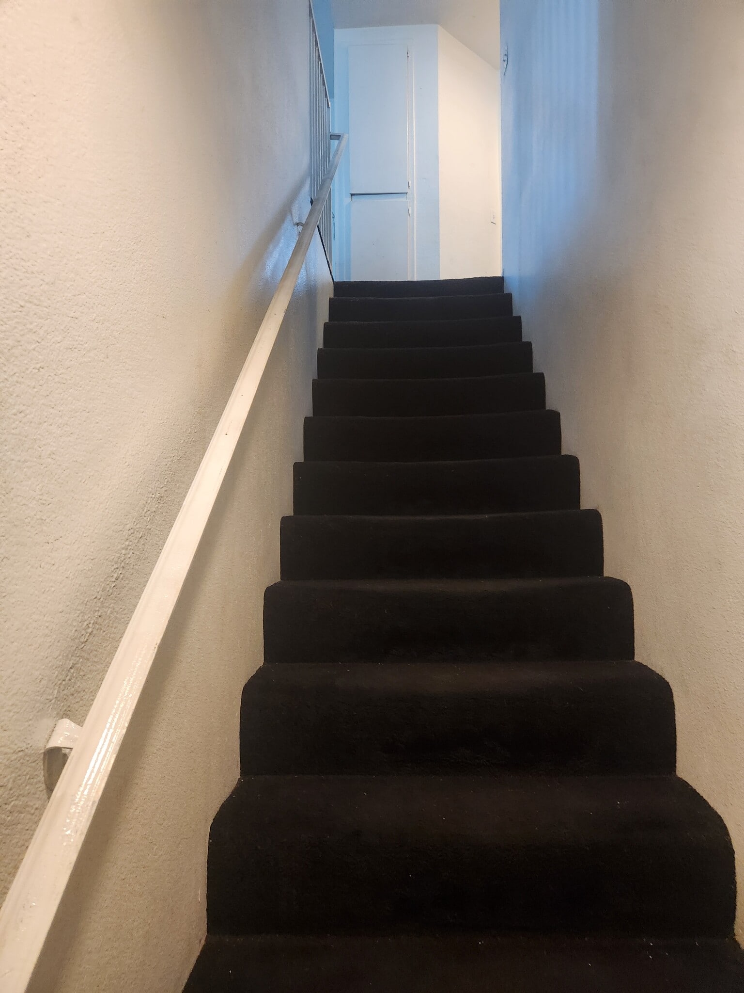 stairs to 2nd flr - 625 S Osage Ave