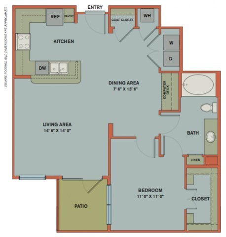 Floorplan - The Can Plant Residences at Pearl