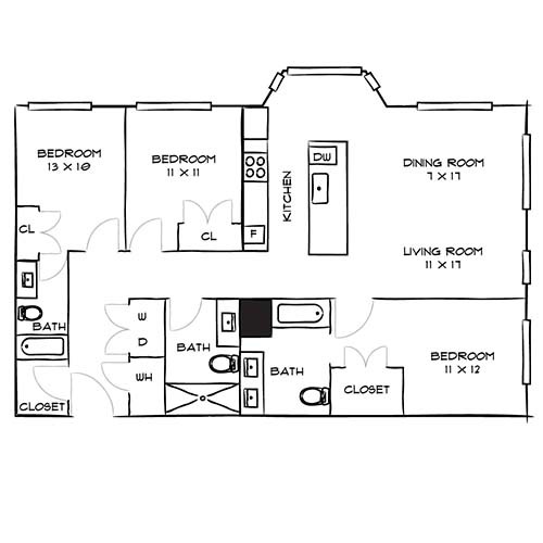 Floorplan - The Fremont