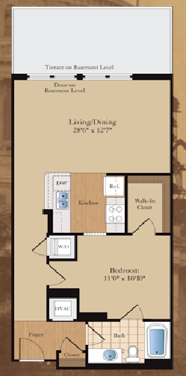 1BR/1BA - 70 Capitol Yards