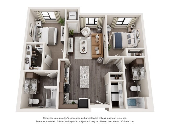 Floorplan - Decatur Landing I & II
