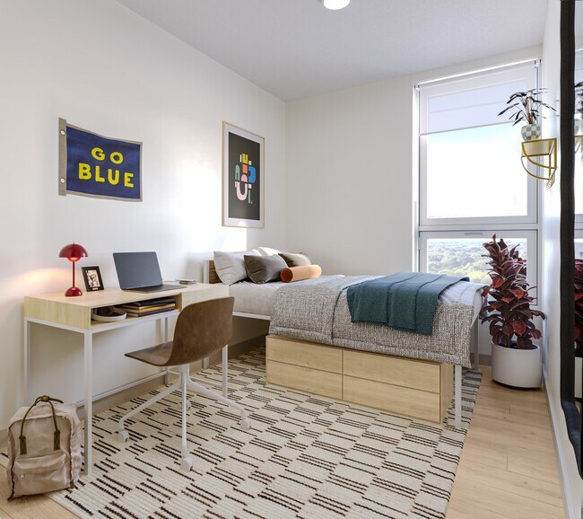 Bedroom - VERVE Ann Arbor