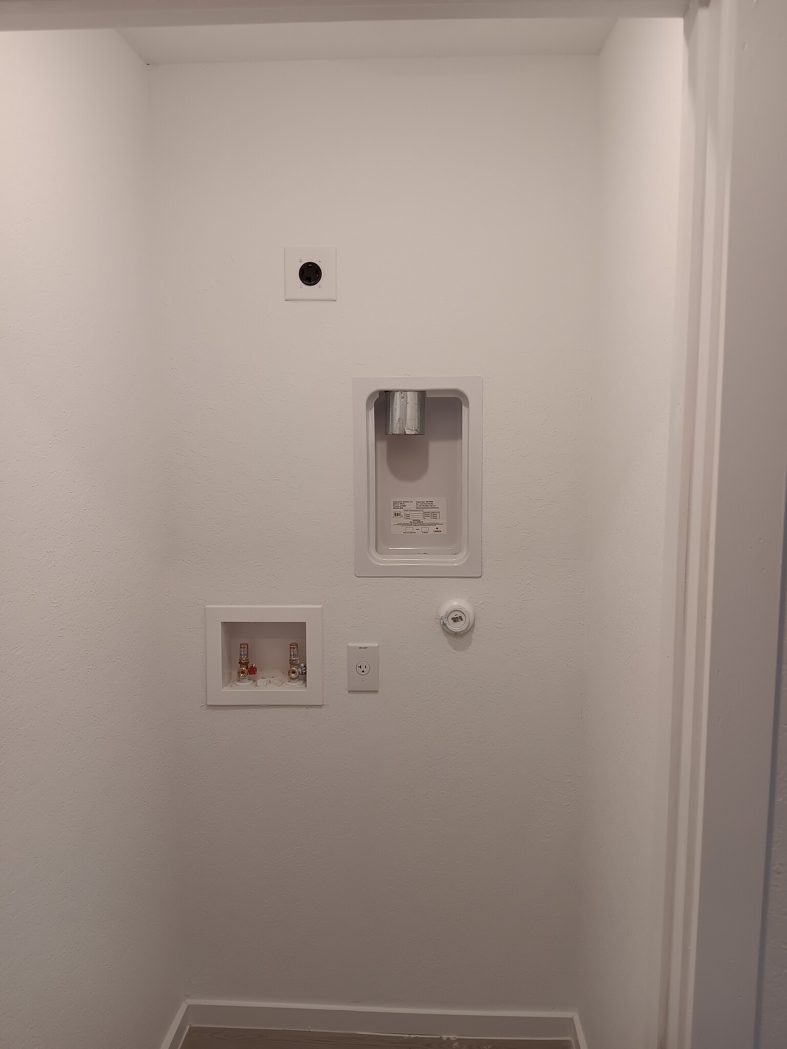 Laundry Closet for Stackable Washer and Dryer - 20336 Red Coral