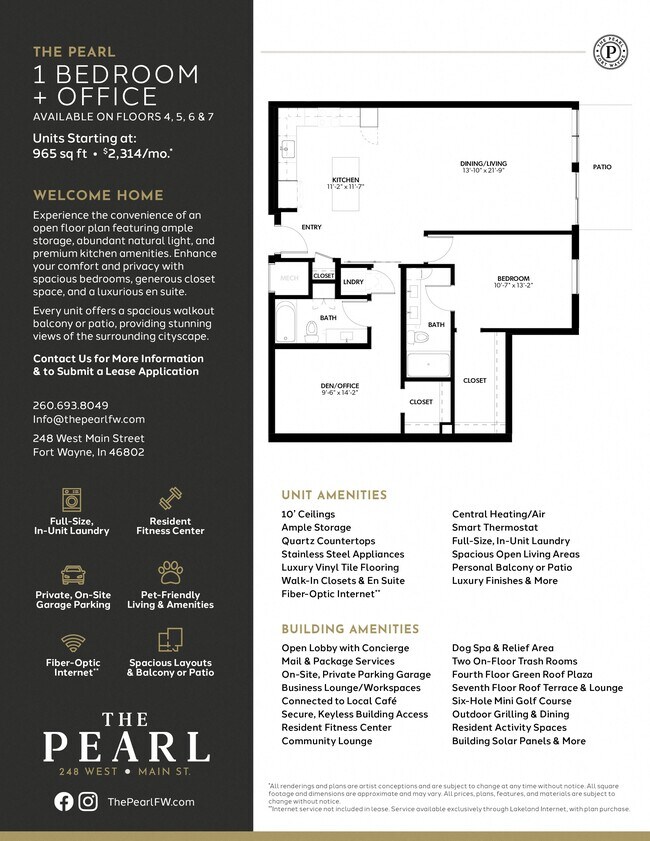 Floorplan - The Pearl