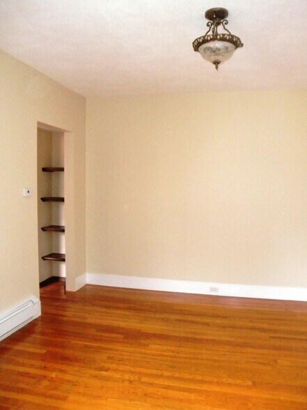 Dining Room with View of opening shelving - 129 Brown St