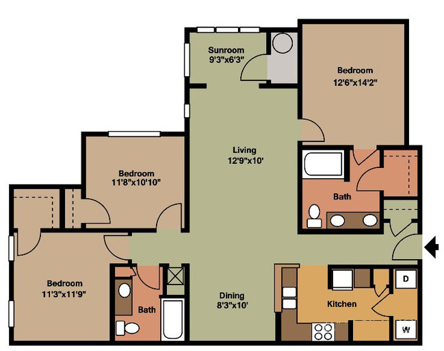 Floorplan - Ultris Courthouse Square