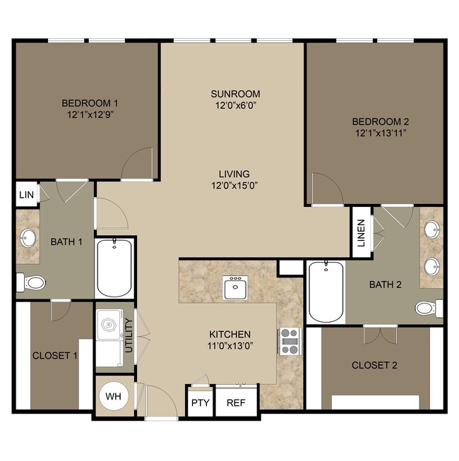 Floorplan - Birdie on Woodland Greens