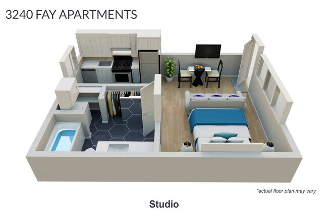 Floorplan - 3240 Fay