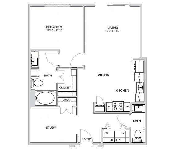 Floorplan - Cypress at Trinity Groves III