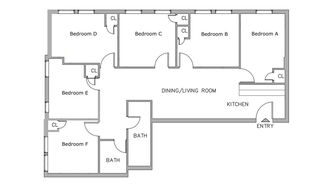 Building Photo - Private bedroom in 6 bed/2 bath Home