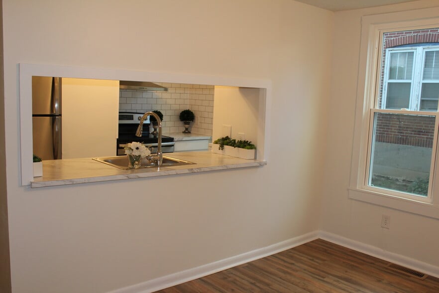 View of Kitchen from Dining Room - 13 E North Ave