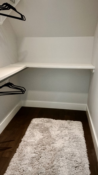 Huge walk-in closet with basket storage - 297 Durham Point Rd