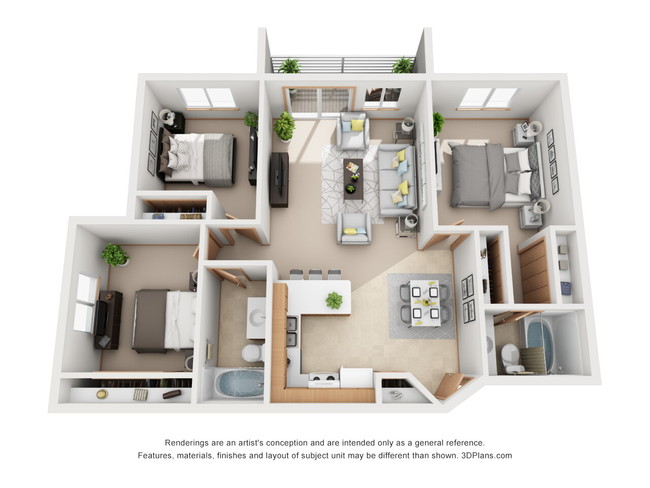 Floorplan - Wyndemere Apartments