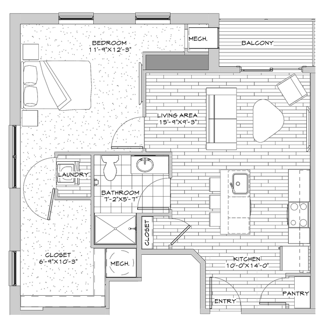 Jerome 411- 1bed - The Jerome