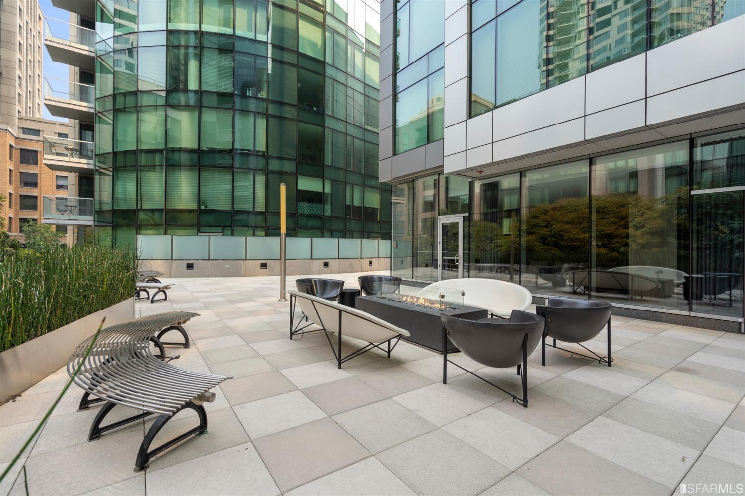 Outdoor firepit - 301 Main St