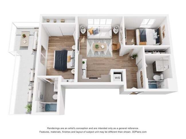 Floorplan - Federal Apartments