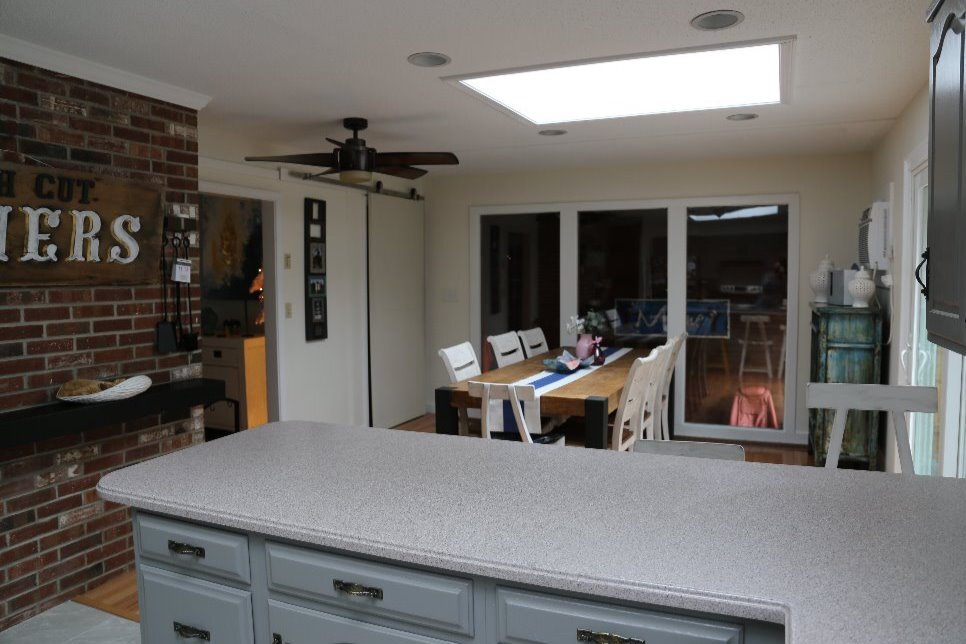 Kitchen looking to dining room - 131 Mill Ln