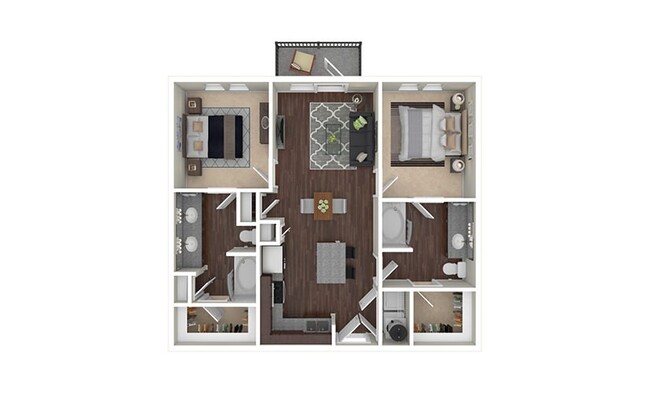 Floorplan - Cortland Las Colinas