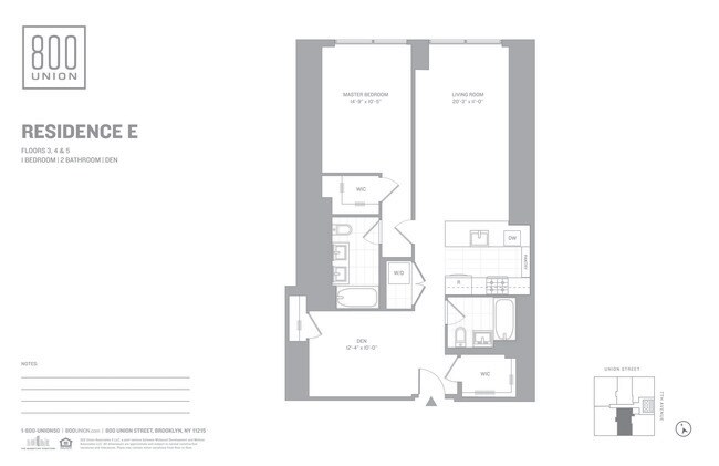 Floorplan - 800 Union St