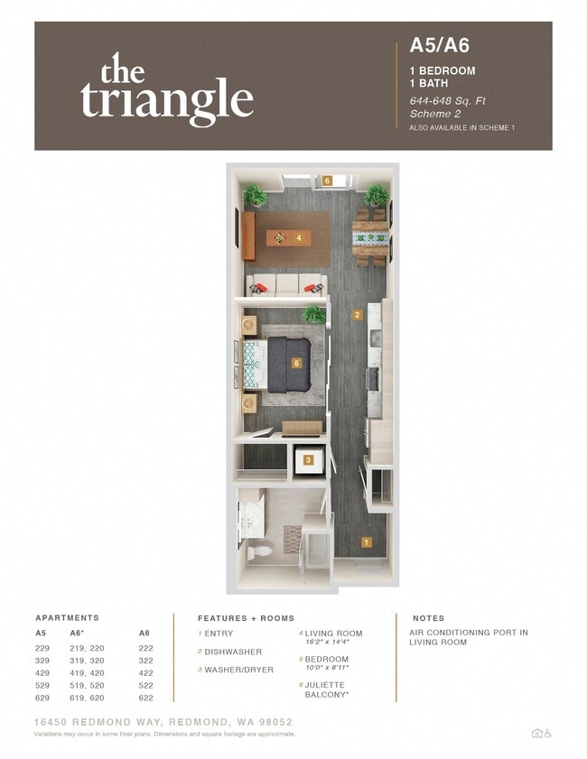 Floorplan - The Triangle