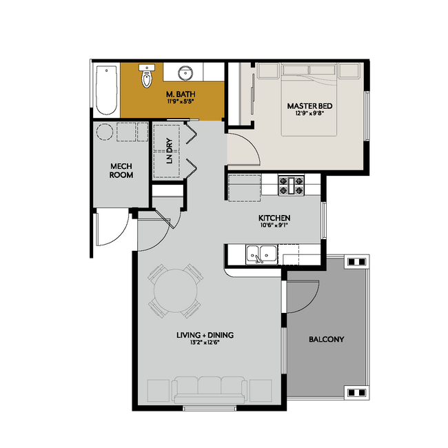 Floorplan - Olympus at Ten Mile