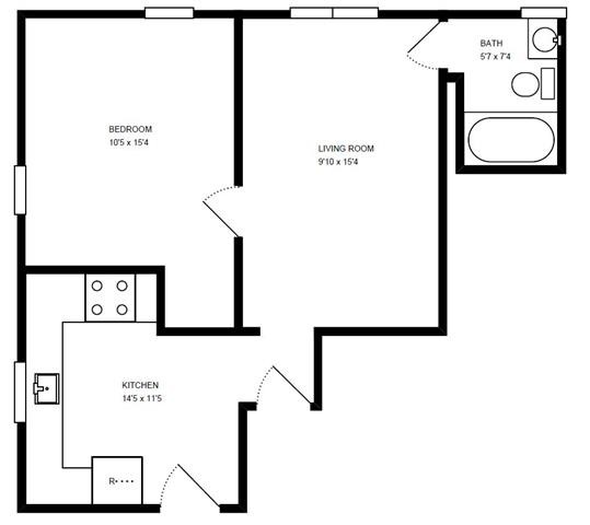 Floorplan - 2128 N Sawyer