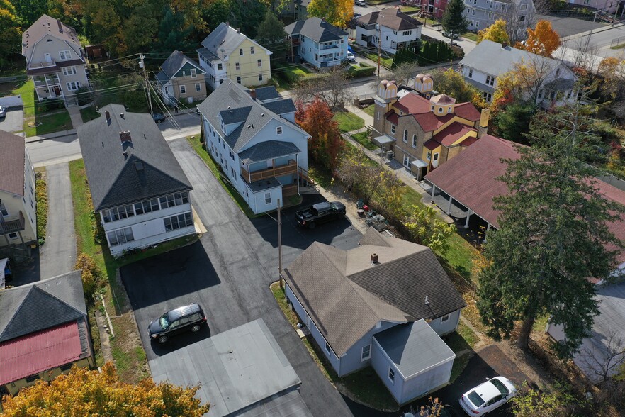 Driveway and Rear of Building - 61 North St