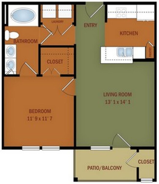 Floorplan - Villas of Ocean Drive