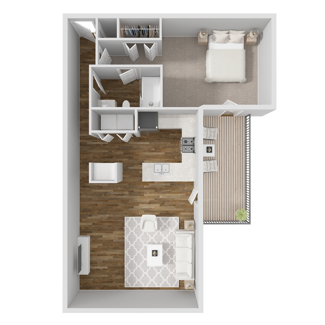 Floorplan - Bone Creek Apartments