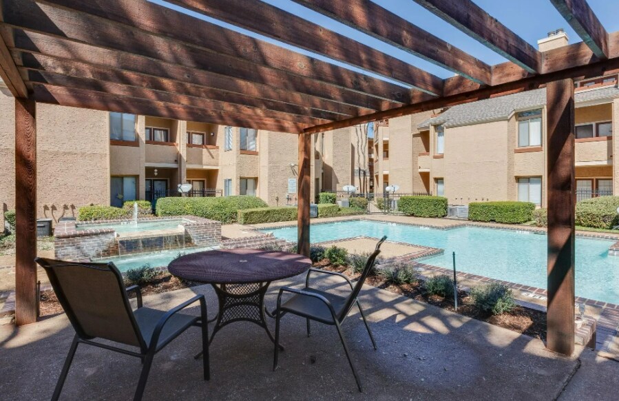 View of Patio and Swimming Pool - 5550 Spring Valley Rd